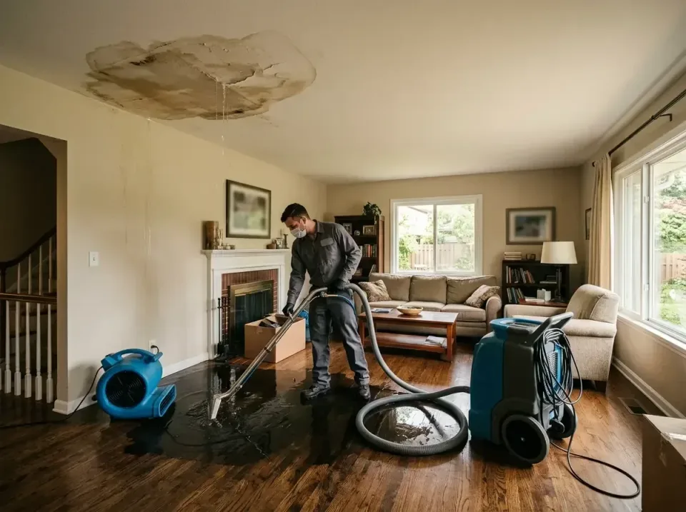 attic-pipe-burst-ceiling-drip-008 — frequently asked questions, Water Damage Restoration & Carpet Care in East Shoreham, NY